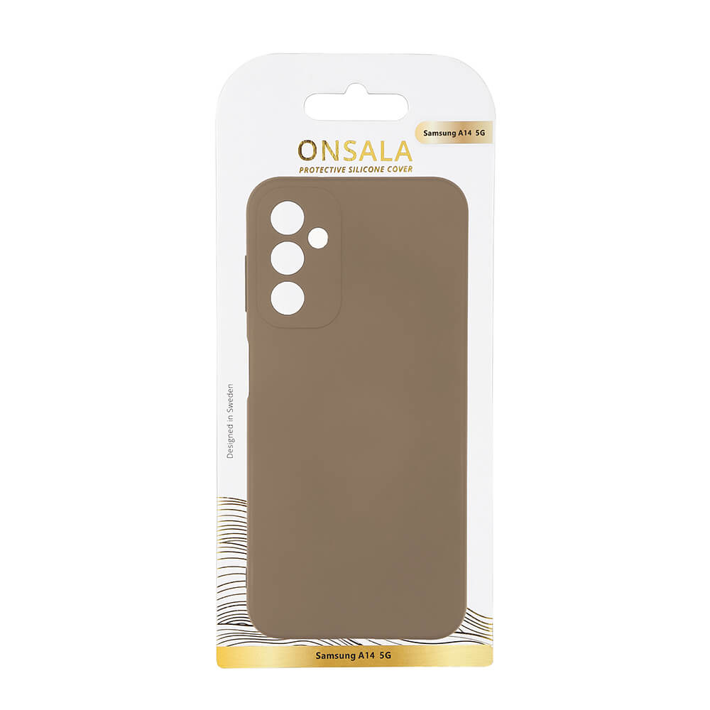 Onsala ONSALA Galaxy A14 4G/5G Mobilskal Silikon Summer Sand