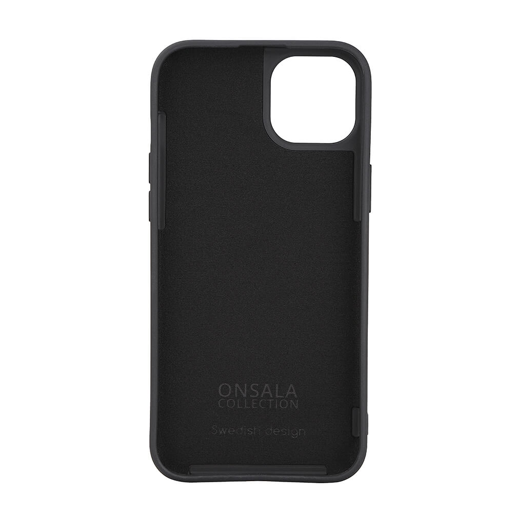 Onsala ONSALA iPhone 15 Plus MagSafe Skal Med Silikonyta Svart