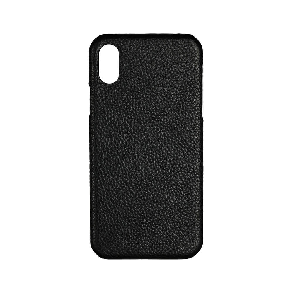 Onsala ONSALA iPhone X/Xs Skal Äkta Läder Svart
