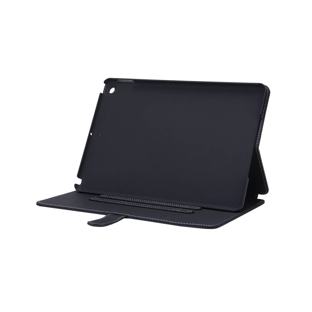 Onsala ONSALA iPad 10.2 2019/2020/2021 Fodral Äkta Läder Svart