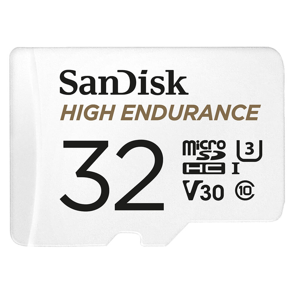 SanDisk SanDisk MicroSDHC 32 GB High Endurance med adapter