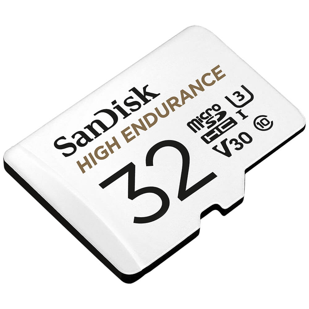 SanDisk SanDisk MicroSDHC 32 GB High Endurance med adapter