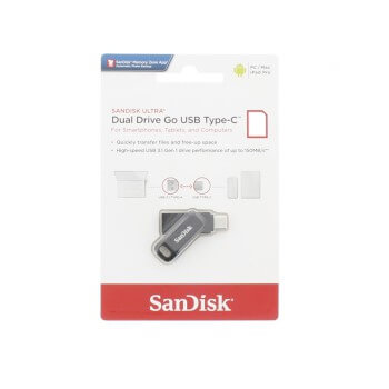 SanDisk SanDisk USB Dual Drive Go Ultra 128GB, USB-C / USB 3.1