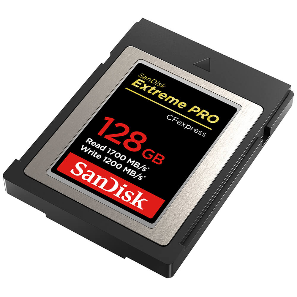 SanDisk SanDisk Cfexpress Extreme PRO 128GB 1700MB/s Minneskort