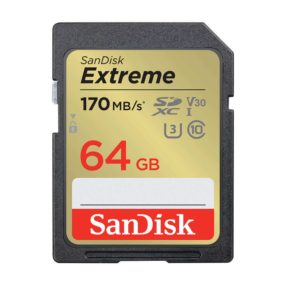 SanDisk SanDisk SDXC Extreme Pro 64 GB Minneskort