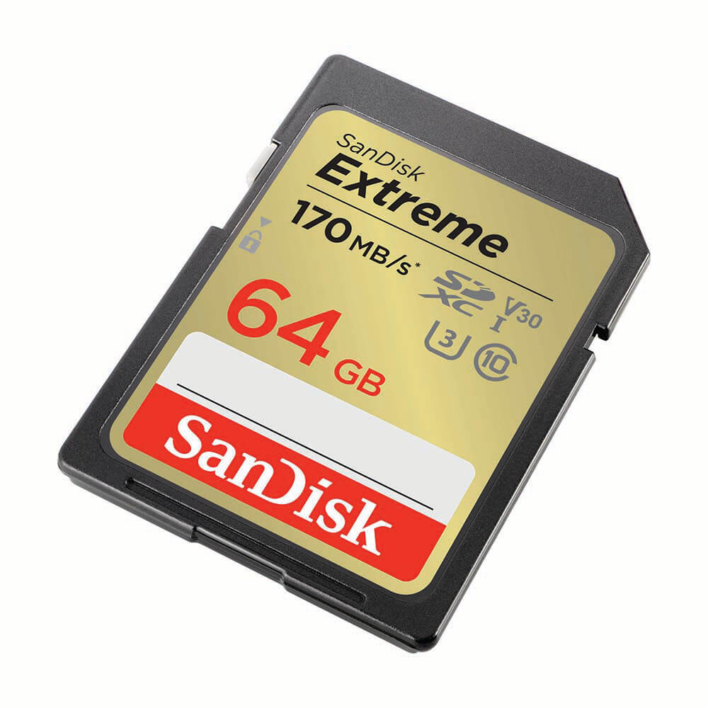 SanDisk SanDisk SDXC Extreme Pro 64 GB Minneskort