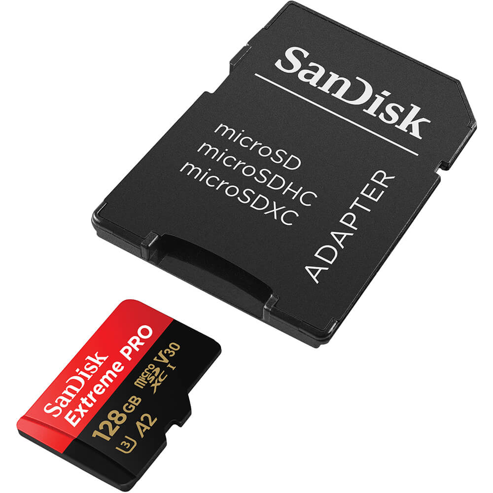 SanDisk SanDisk MicroSDXC Extreme Pro 128 GB 200MB/s Inkl. Adapter