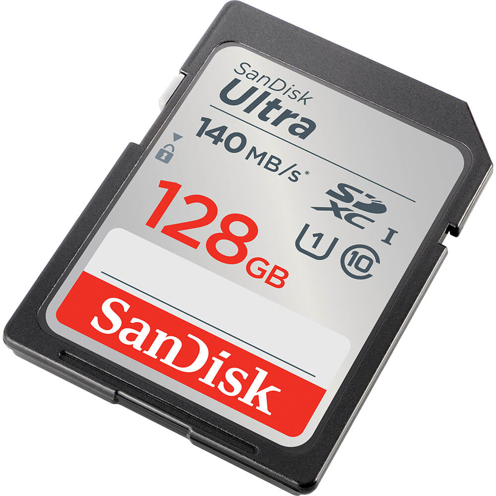 SanDisk SanDisk SDXC Ultra 128GB 140MB/s Minneskort