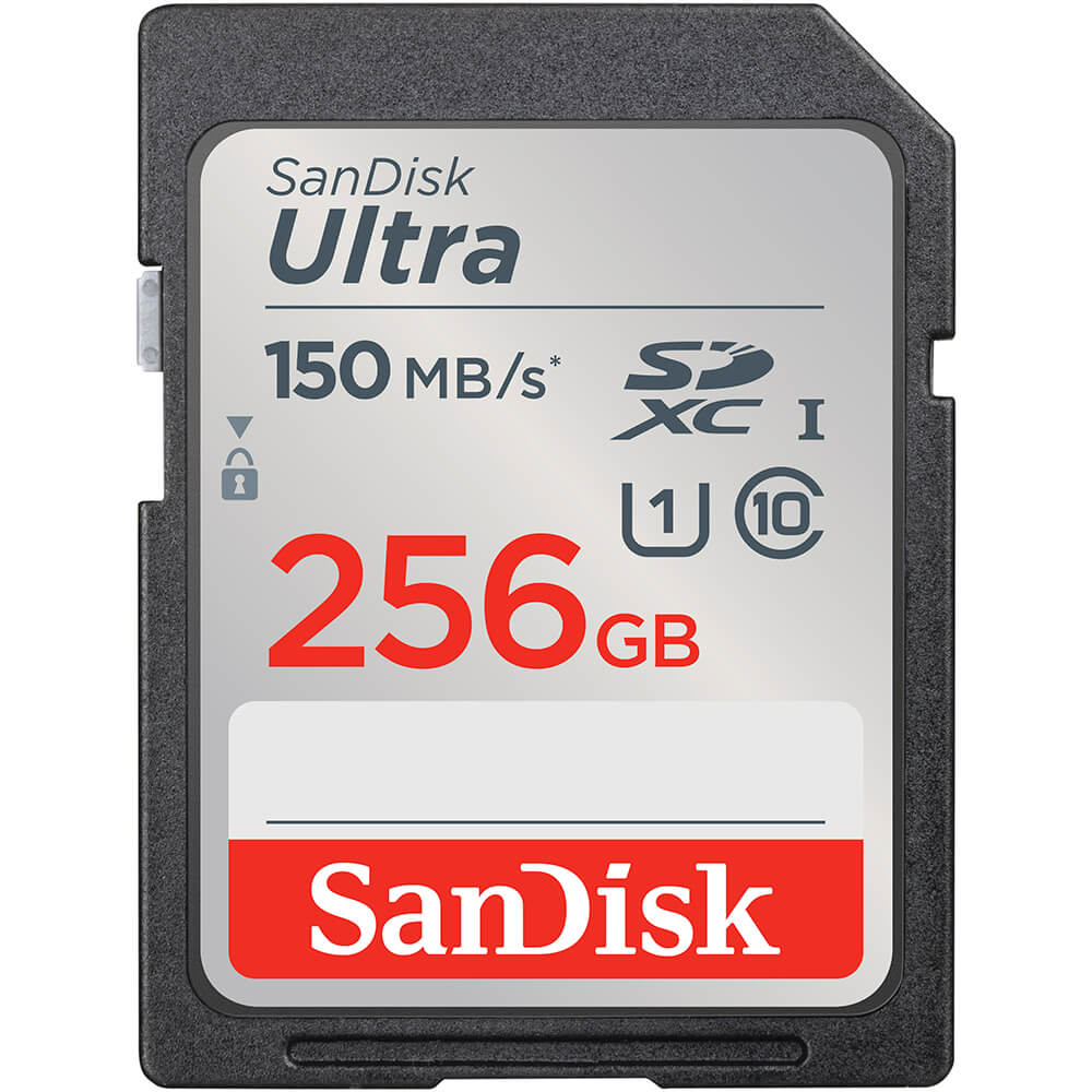 SanDisk SanDisk SDXC Ultra 256GB 150MB/s Minneskort