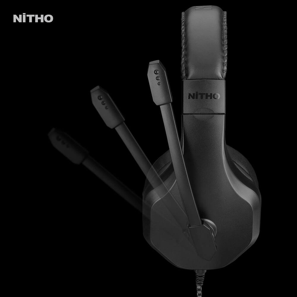NITHO NITHO Headset Gaming NS120S Svart