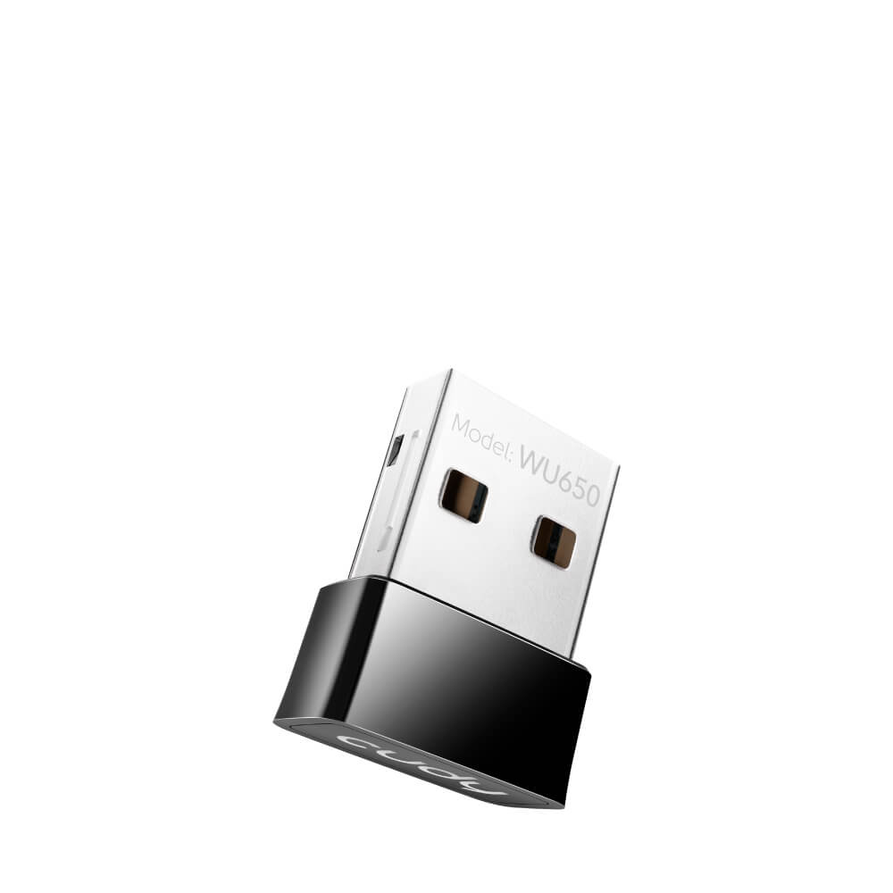 Cudy Cudy Adapter USB WU650 AC650 Svart