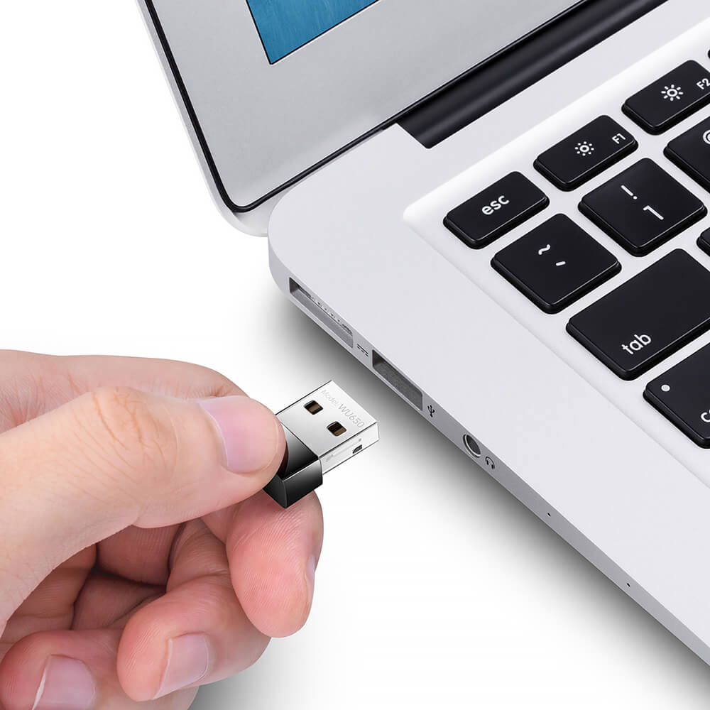 Cudy Cudy Adapter USB WU650 AC650 Svart