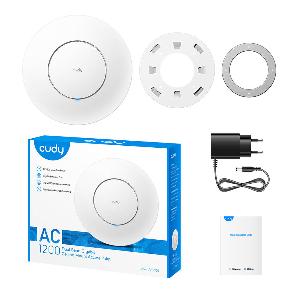 Cudy Cudy Access Point AP1300 AC1200 Gigabit Vit