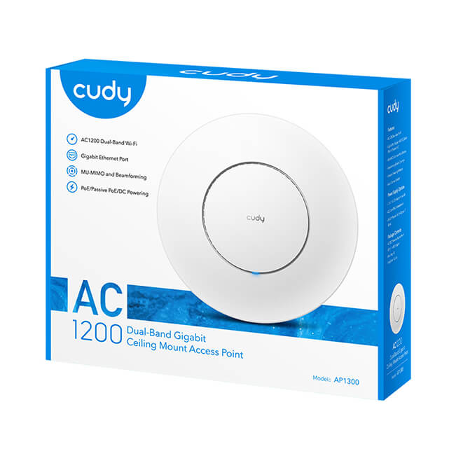 Cudy Cudy Access Point AP1300 AC1200 Gigabit Vit