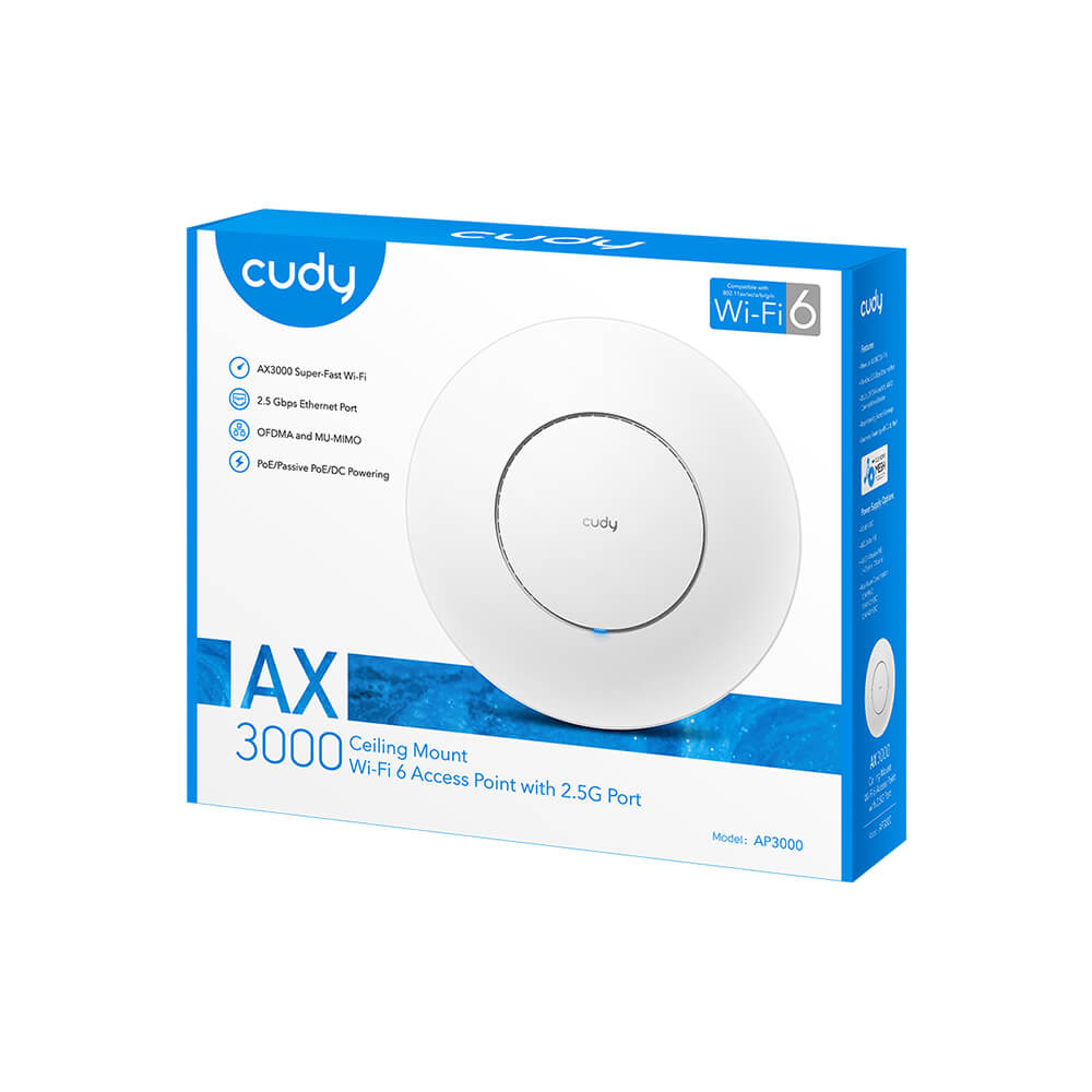 Cudy Cudy Acces Point AP3000 AX3000 Gigabit PoE Mesh Vit