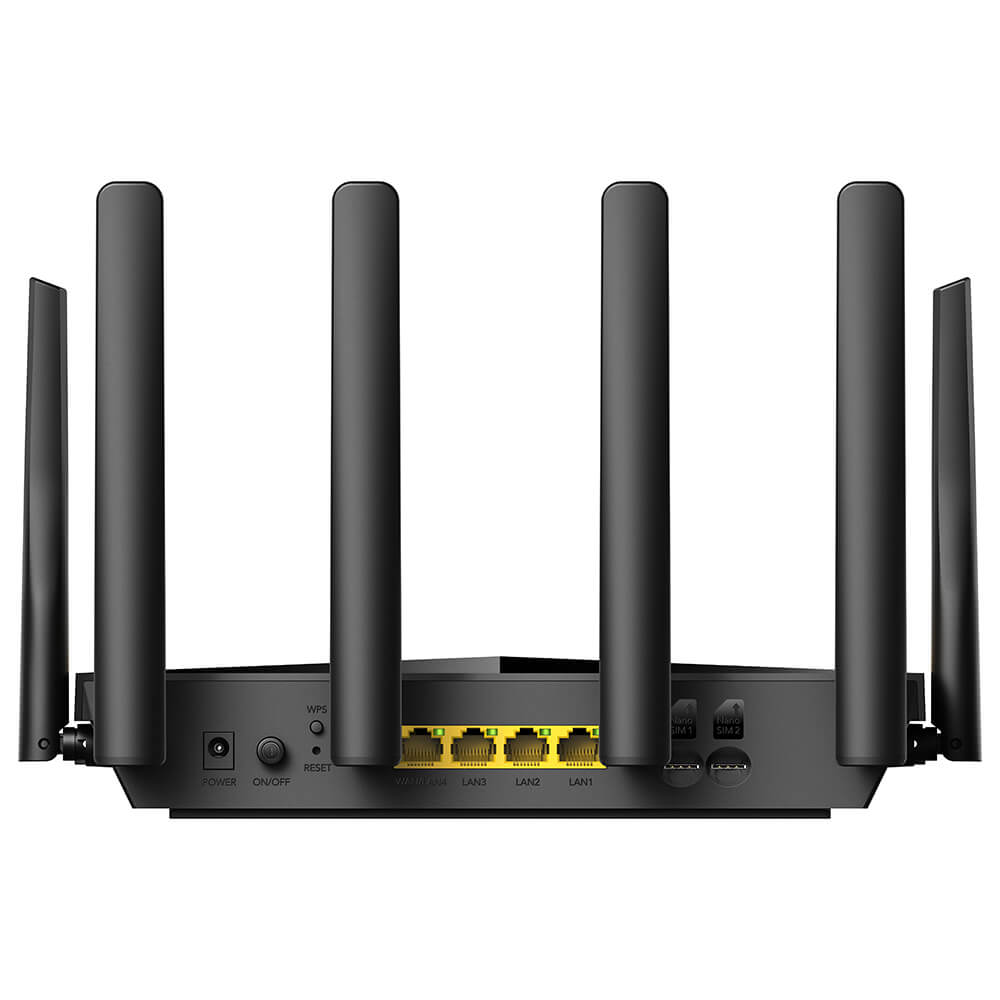 Cudy Cudy 4G Router LT18 Cat 18 AX1800 Gigabit Dual-SIM Svart