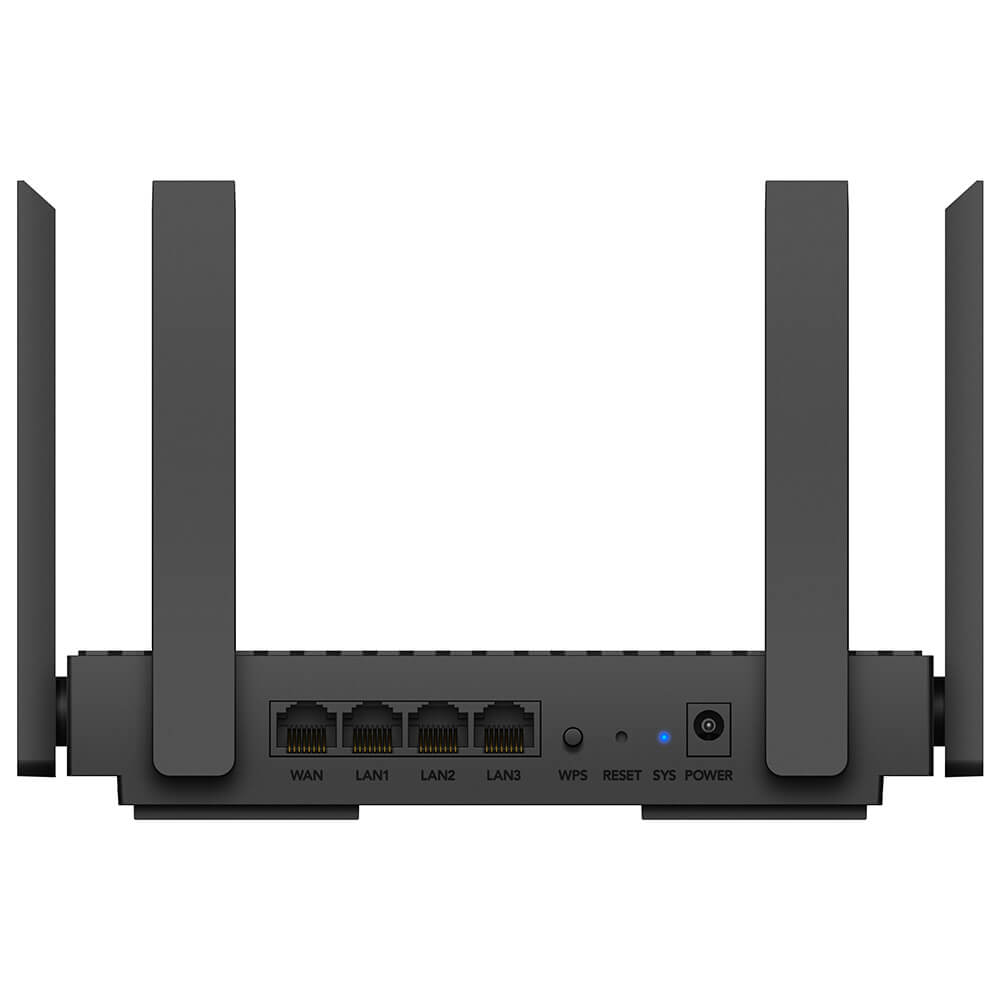 Cudy Cudy Wi-Fi Router WR1500 AX1500 Gigabit Mesh Svart