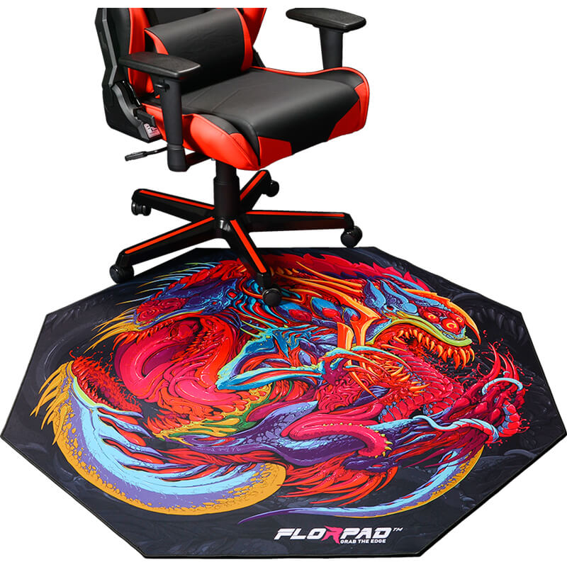 FLORPAD FLORPAD Hyper Beast Gamingmatta 100x100 cm